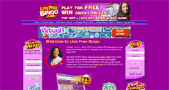 Desktop Screenshot of livefreebingo.com